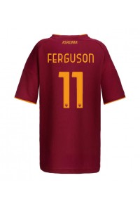 AS Roma Evan Ferguson #11 Jalkapallovaatteet Naisten Kotipaita 2025-26 Lyhythihainen